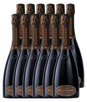 Bellavista Alma Gran Cuvée Assemblage Extra Brut Franciacorta DOCG · Zwölfer Édition (12 × 0,75 l) · Magnum home & wine