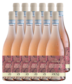 Zeni Bardolino Chiaretto DOC 2025 · 12er Édition (12 × 0,75 l) · Magnum home & wine