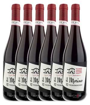 Villa Vignamaggio Il Morino Toscana Rosso 2016 · 6er Édition (6 × 0,75 l) · Magnum home & wine