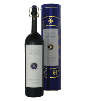 Jacopo Poli Grappa Barili di Sassicaia · 0,7 l in Geschenkpackung · Magnum home & wine