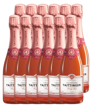 Taittinger Prestige Rosé · 12er Édition Halbe (12 × 0,375 l) · Magnum home & wine