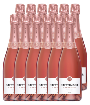 Taittinger Prestige Rosé · 12er Édition (12 × 0,75 l) · Magnum home & wine