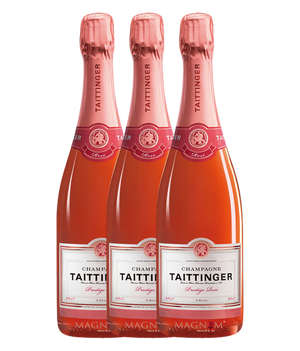 Taittinger Prestige Rosé · 3er Édition Magnum (3 × 1,5 l) · Magnum home & wine