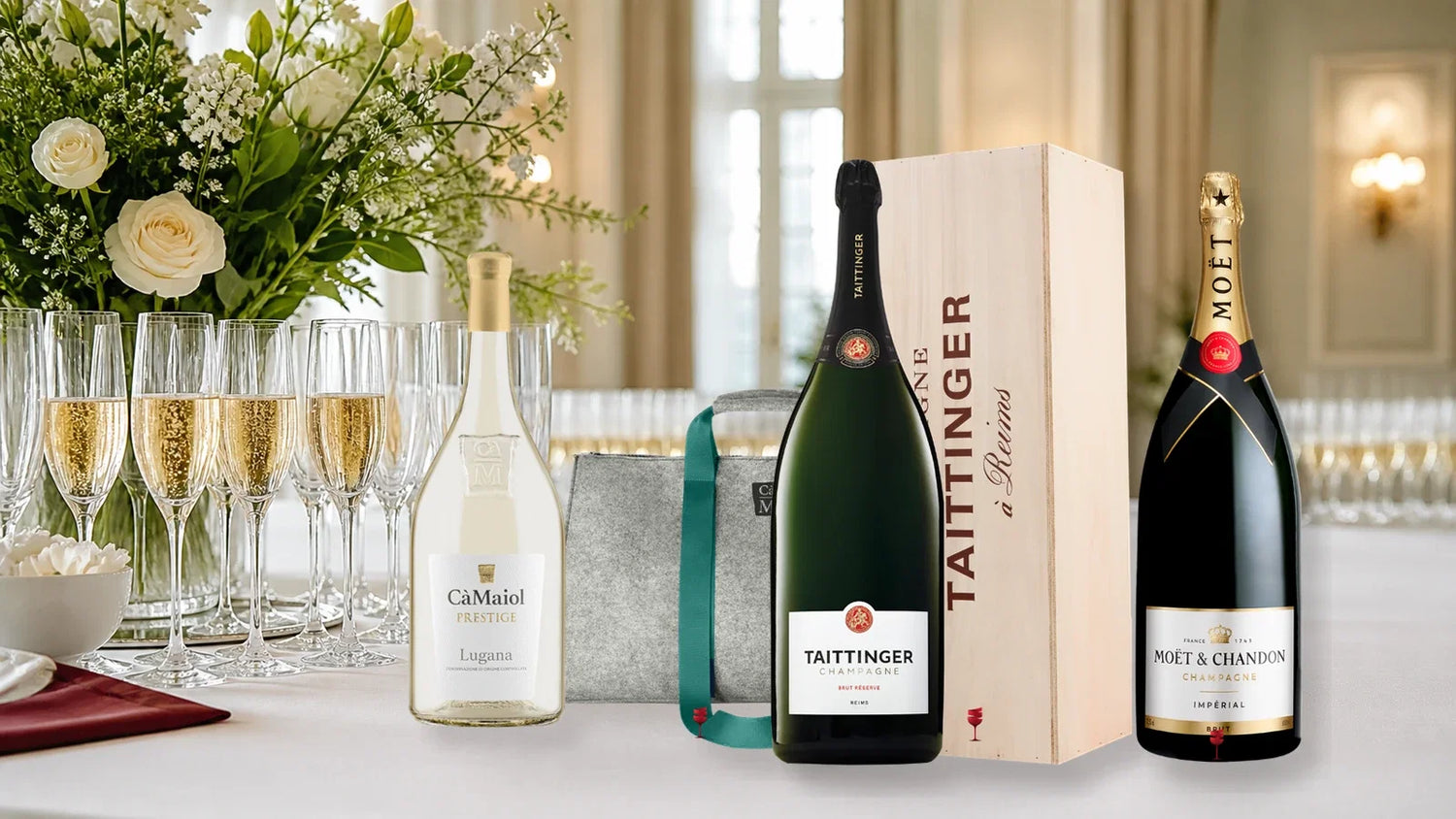 6 Liter Wein und Champagner – Imperial und Methusalem