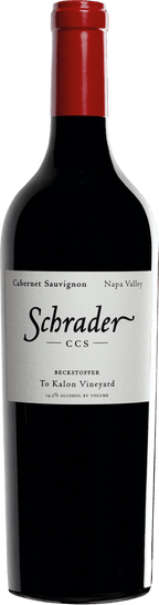 Schrader Cellars CCS Beckstoffer To Kalon Vineyard Cabernet Sauvignon Napa Valley