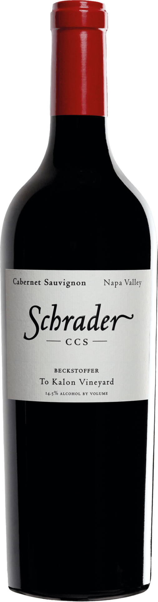 Schrader Cellars CCS Beckstoffer To Kalon Vineyard Cabernet Sauvignon Napa Valley