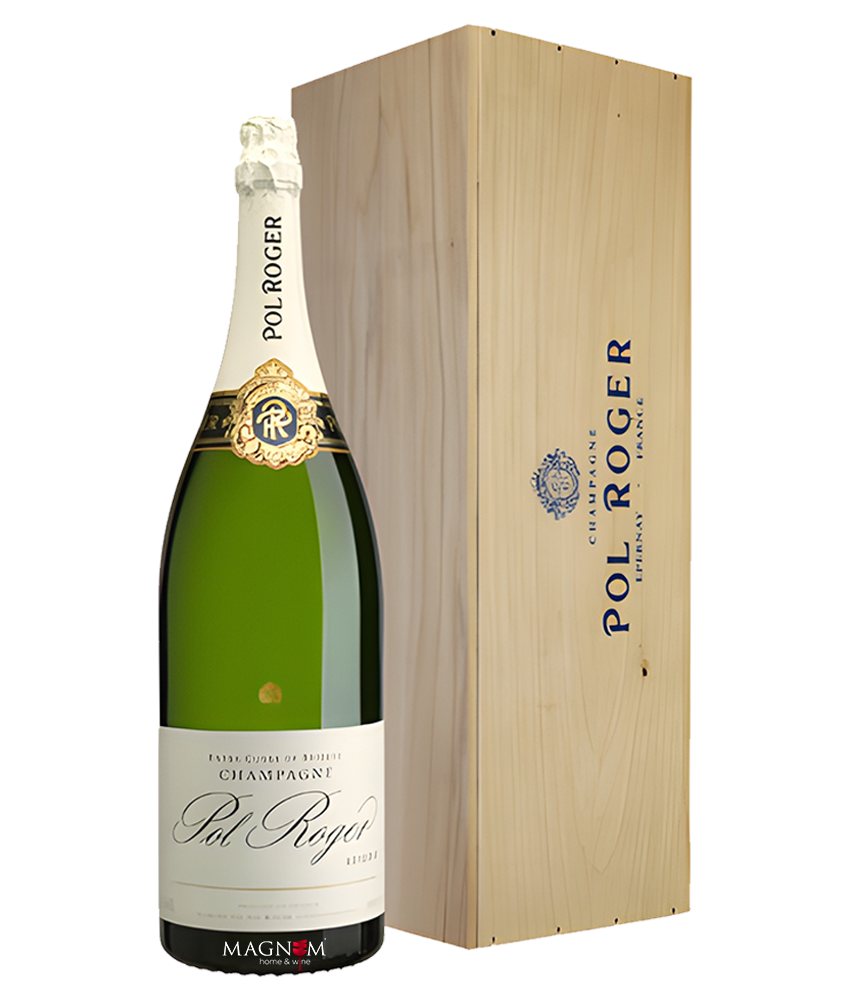 Champagne Pol Roger Brut Réserve 15 L bei Magnum home & wine Collections