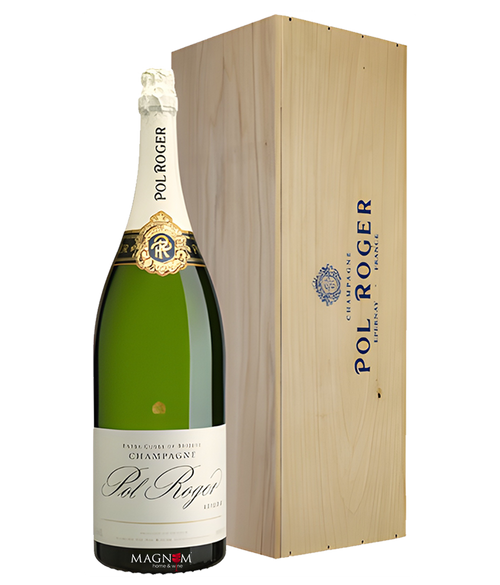 Champagne Pol Roger Brut Réserve 15 L bei Magnum home & wine Collections