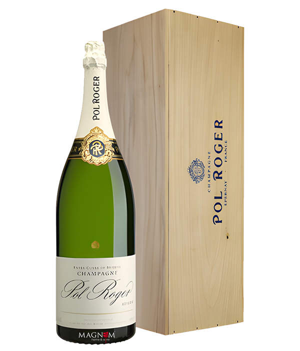 Champagne Pol Roger Brut Réserve 15 L bei Magnum home & wine Collections
