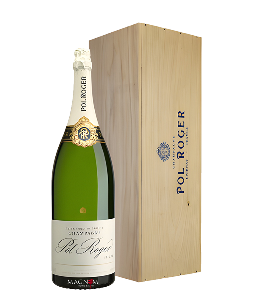 Champagne Pol Roger Brut Réserve 6 L bei Magnum home & wine Collections