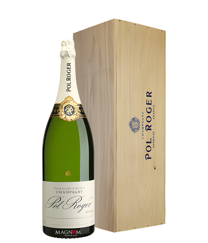 Champagne Pol Roger Brut Réserve 6 L bei Magnum home & wine Collections
