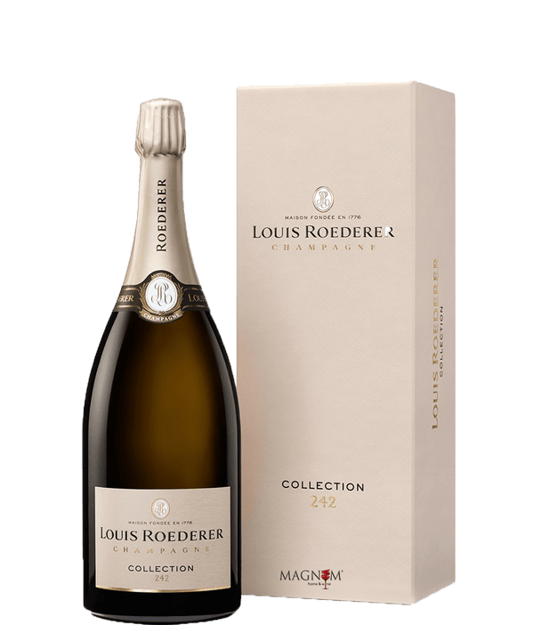 Louis Roederer Collection 241 Champagner · Jeroboam 3,0 l in Holzkiste · Magnum home & wine