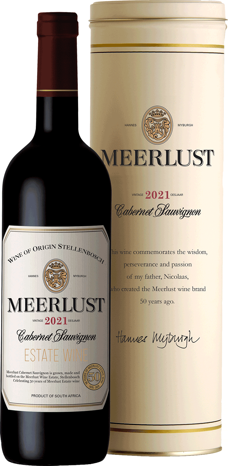 Meerlust Cabernet Sauvignon Anniversary Edition 2021 · 12er Édition
