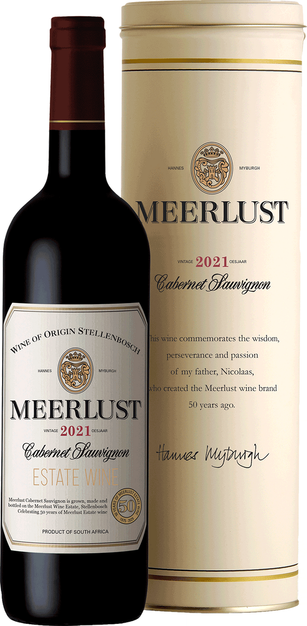Meerlust Cabernet Sauvignon Anniversary Edition 2021 · 12er Édition
