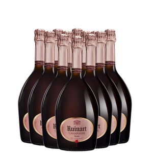 Ruinart Rosé Champagner – 12 x 0,75 l Normflasche