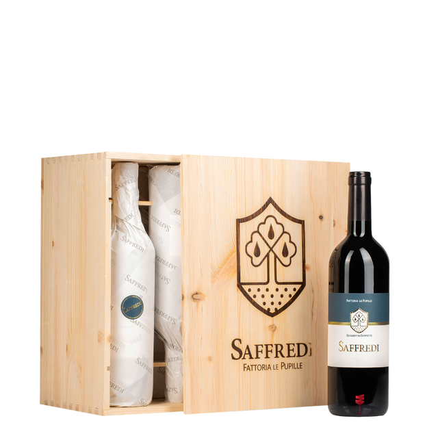 Saffredi Maremma Toscana IGT Le Pupille 2021 | Sechser Édition HK 6 × 0,75 L Jahrgang 2021