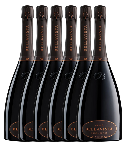 Bellavista Alma Assemblage 1 Franciacorta DOCG · 6er Édition Magnum (6 × 1,5 l) · Magnum home & wine