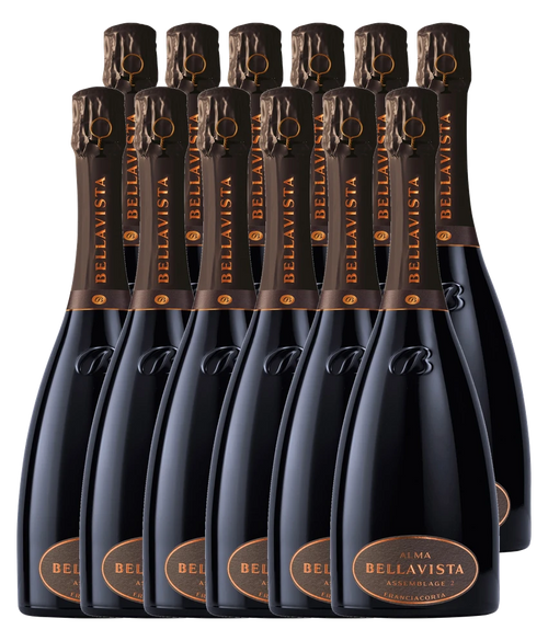 Bellavista Alma Assemblage 2 Franciacorta DOCG · 12er Édition Halbe (12 × 0,375 l) · Magnum home & wine