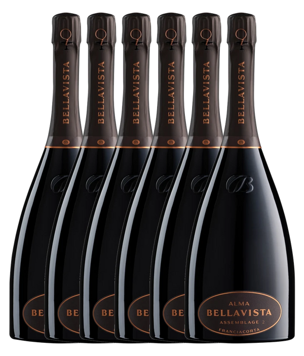 Bellavista Alma Assemblage 2 Franciacorta DOCG · 6er Édition Magnum (6 × 1,5 l) · Magnum home & wine