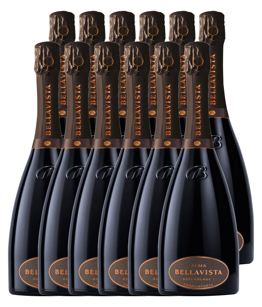 Bellavista Alma Gran Cuvée Assemblage Extra Brut Franciacorta DOCG · Zwölfer Édition (12 × 0,75 l) · Magnum home & wine