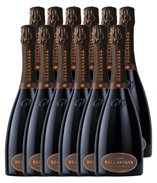 Bellavista Alma Gran Cuvée Assemblage Extra Brut Franciacorta DOCG · Zwölfer Édition (12 × 0,75 l) · Magnum home & wine