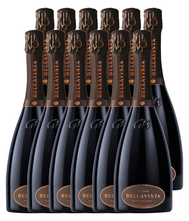 Bellavista Alma Gran Cuvée Assemblage Extra Brut Franciacorta DOCG | 12er Édition 0,75 L
