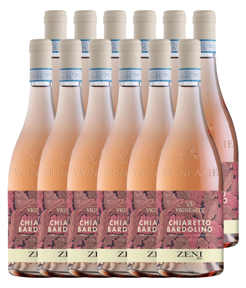 Zeni Bardolino Chiaretto DOC 2025 · 12er Édition (12 × 0,75 l) · Magnum home & wine