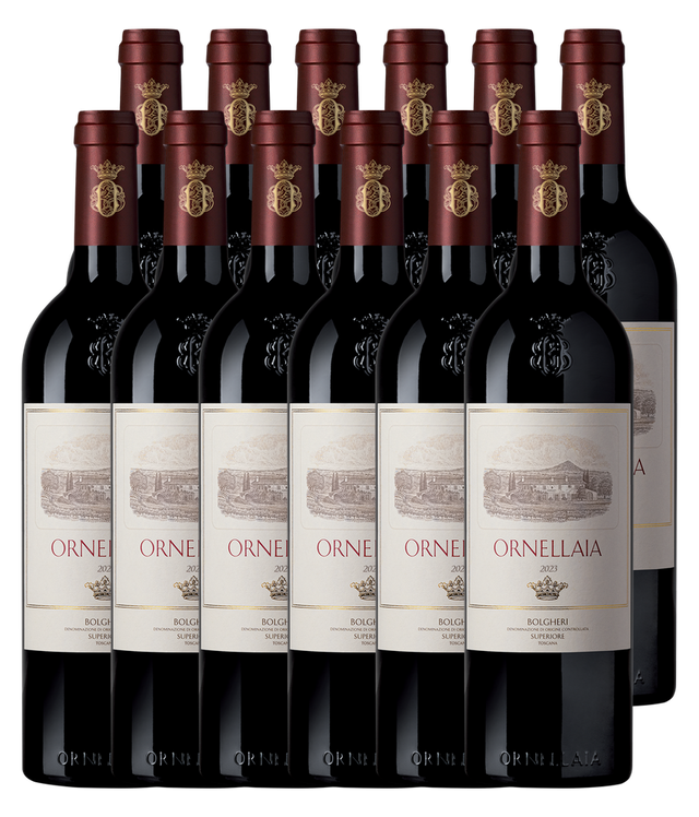 Ornellaia Bolgheri Rosso DOC 2023 · 0,375 l Halbe | 12er Édition 12 × 0,375 L Jahrgang 2023