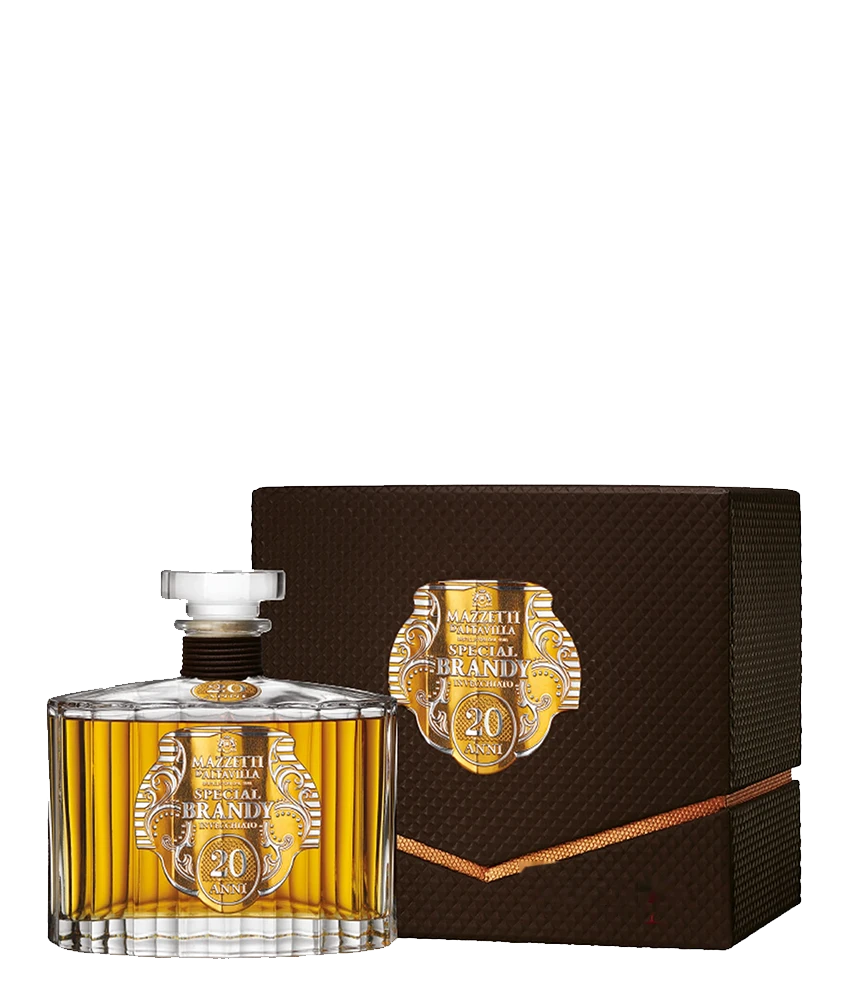 Mazzetti Brandy Invecchiato 20 Anni · 0,7 l · Geschenkbox · Magnum home & wine
