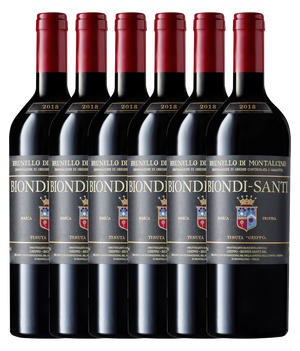 Biondi-Santi Brunello di Montalcino Il Greppo 2018 · Sechser Édition (6 × 0,75 l) · Magnum home & wine