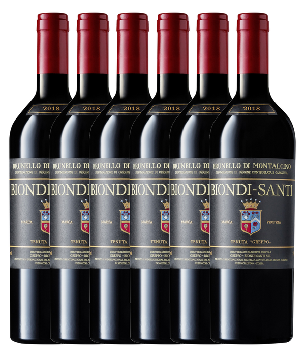 Biondi-Santi Brunello di Montalcino Il Greppo 2018 · Sechser Édition (6 × 0,75 l) · Magnum home & wine