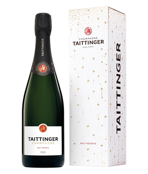 Taittinger Champagner Brut Réserve · 0,75 l Normflasche · Geschenkpackung · Magnum home & wine