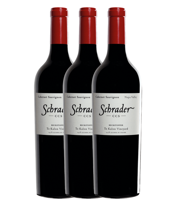 Schrader Cellars CCS Beckstoffer To Kalon Vineyard 2018 · 3er Édition (3 × 0,75 l) · Magnum home & wine