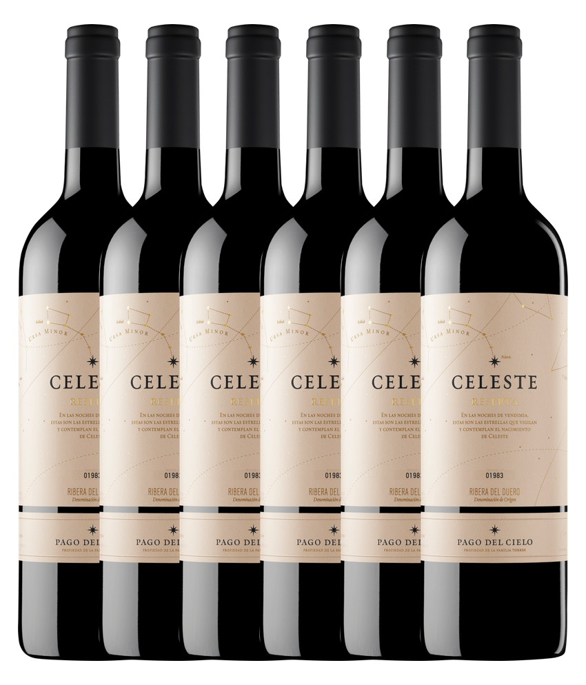 Miguel Torres Celeste Reserva Ribera del Duero 2021 · 6er Édition (6 × 0,75 l) · Magnum home & wine