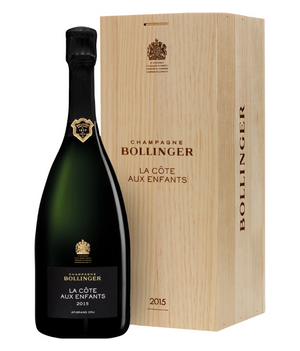 Champagne Bollinger La Côte aux Enfants 2015 · 0,75 l Normflasche · Holzkiste · Magnum home & wine