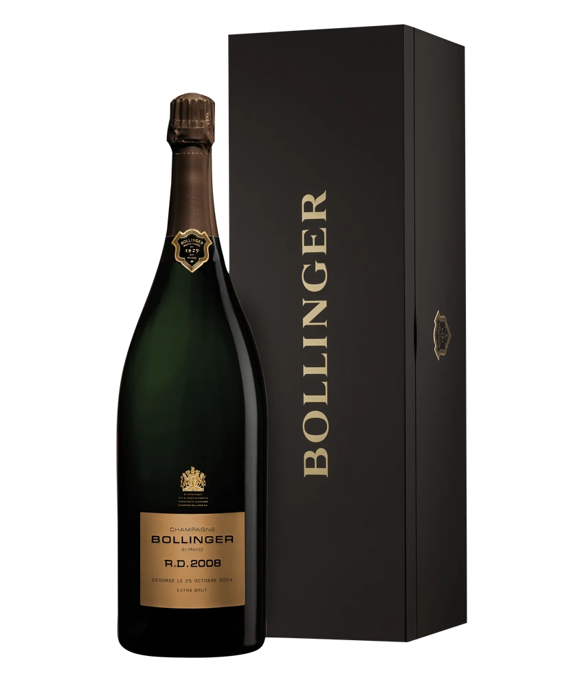 Champagne Bollinger R.D. 2008 · Jeroboam 3,0 l in Holzkiste · Magnum home & wine