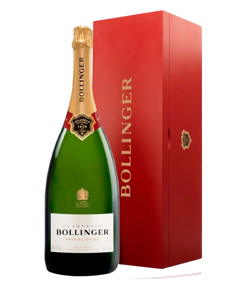 Champagne Bollinger Special Cuvée Brut · Jeroboam 3,0 l · Holzkiste · Magnum home & wine
