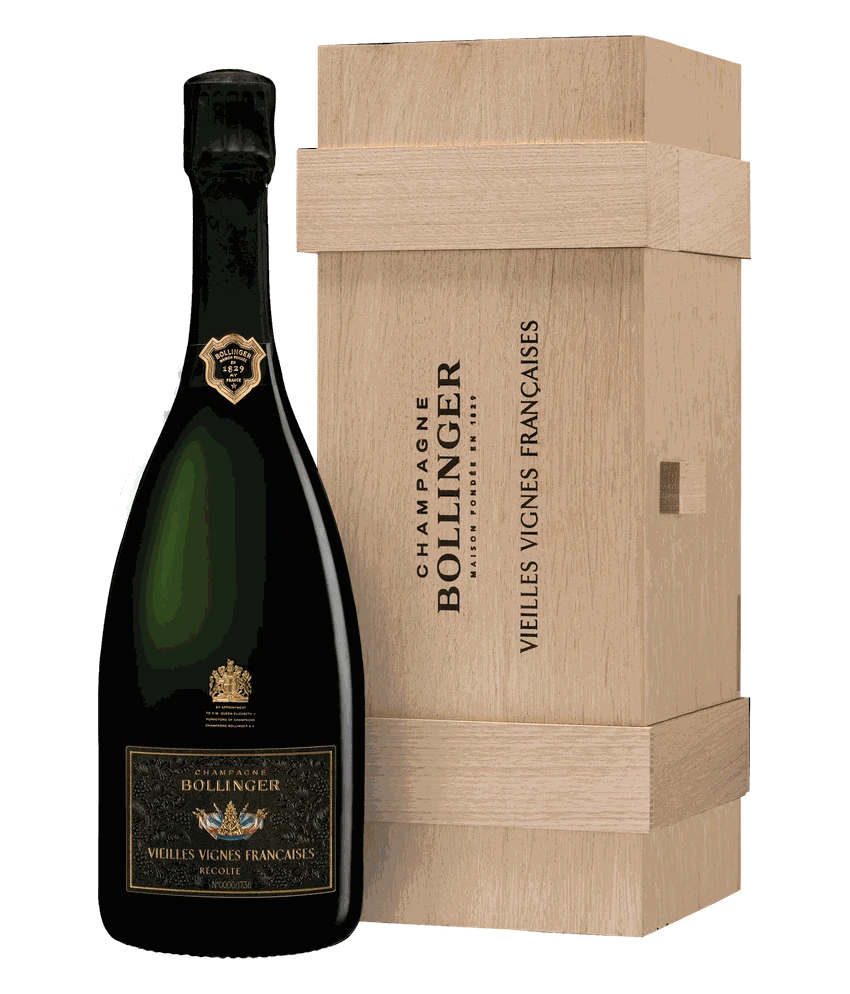 Champagne Bollinger Vieilles Vignes Françaises 2014 · 0,75 l Normflasche in Holzkiste · Magnum home & wine