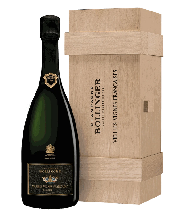 Champagne Bollinger Vieilles Vignes Françaises 2014 · 0,75 l Normflasche in Holzkiste · Magnum home & wine