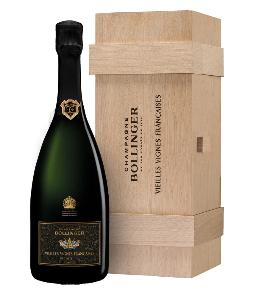 Champagne Bollinger Vieilles Vignes Françaises 2016 · 0,75 l Normflasche · Holzkiste · Magnum home & wine