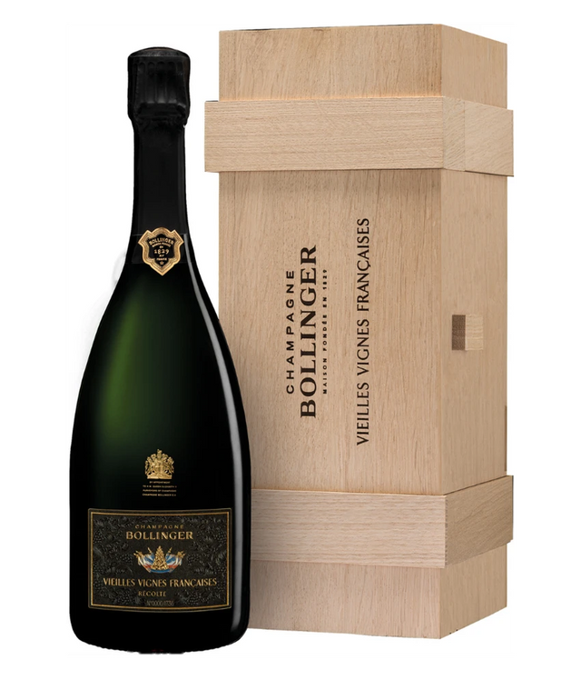 Champagne Bollinger Vieilles Vignes Françaises 2016 · 0,75 l Normflasche | Holzkiste 0,75 L Jahrgang 2016