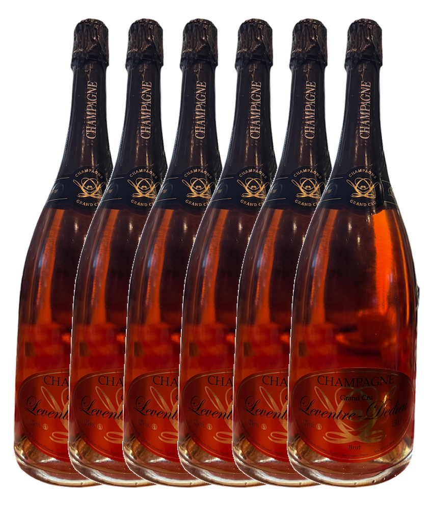 Leventre-Dedieu Champagne Grand Cru Rosé · 6er Édition (6 × 0,75 l) · Magnum home & wine