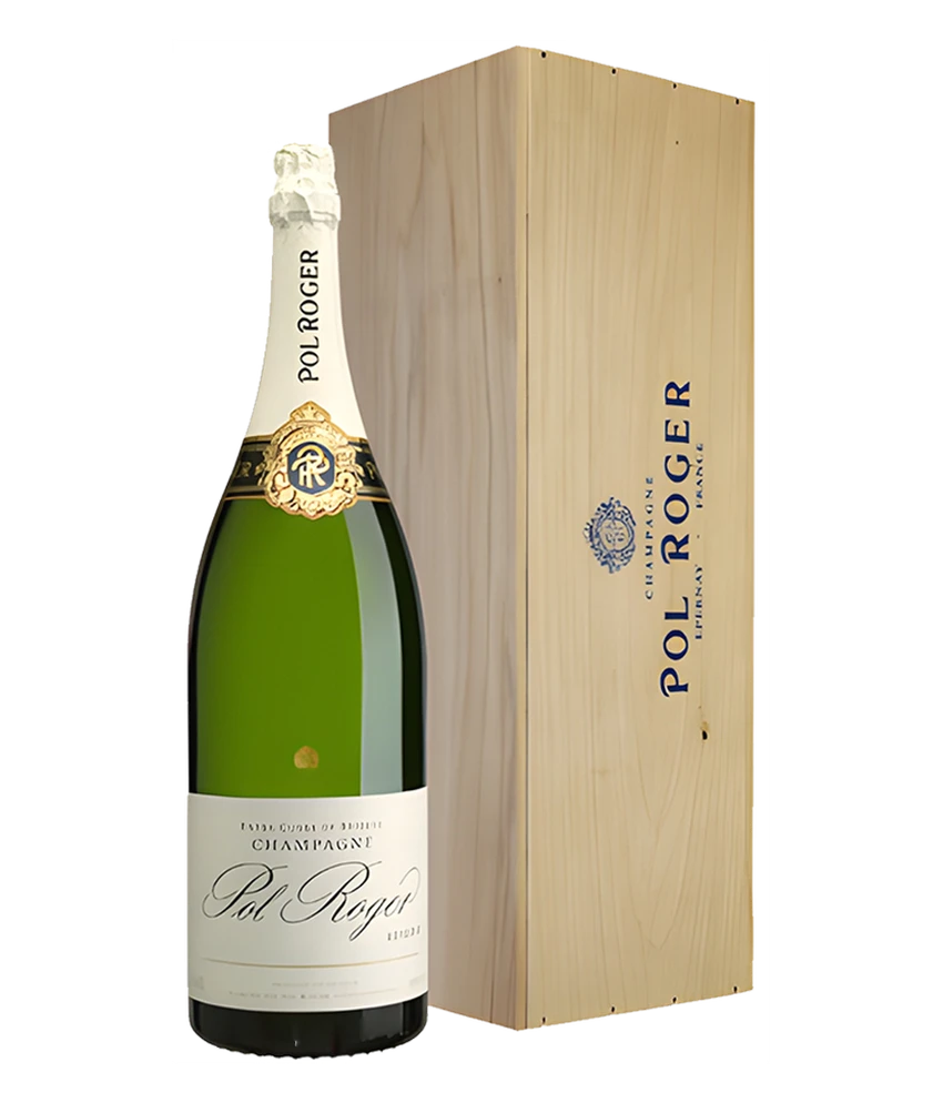 Champagne Pol Roger Brut Réserve · Nebukadnezar 15,0 l | Holzkiste · Magnum home & wine