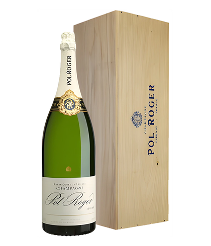 Champagne Pol Roger Brut Réserve · Nebukadnezar 15,0 l | Holzkiste · Magnum home & wine
