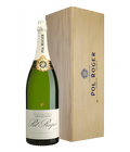 Champagne Pol Roger Brut Réserve 6 L Methusalem in der Einzelholzkiste · Magnum home & wine
