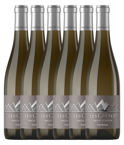 Les Crêtes Chardonnay Valle d’Aosta DOC 2023 · 6er Édition (6 × 0,75 l) · Magnum home & wine
