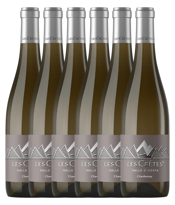 Les Crêtes Chardonnay Valle d’Aosta DOC 2023 · 6er Édition (6 × 0,75 l) · Magnum home & wine