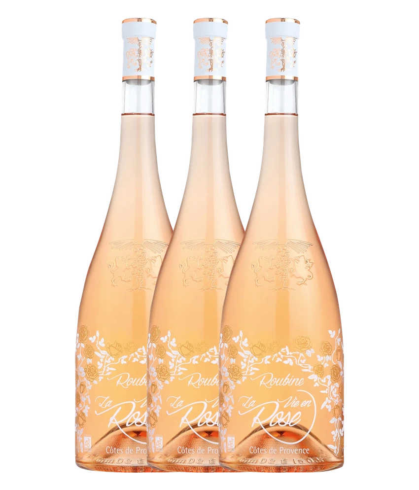 Château Roubine La Vie en Rose 2025 · 3er Édition Magnum (3 × 1,5 l) · Magnum home & wine