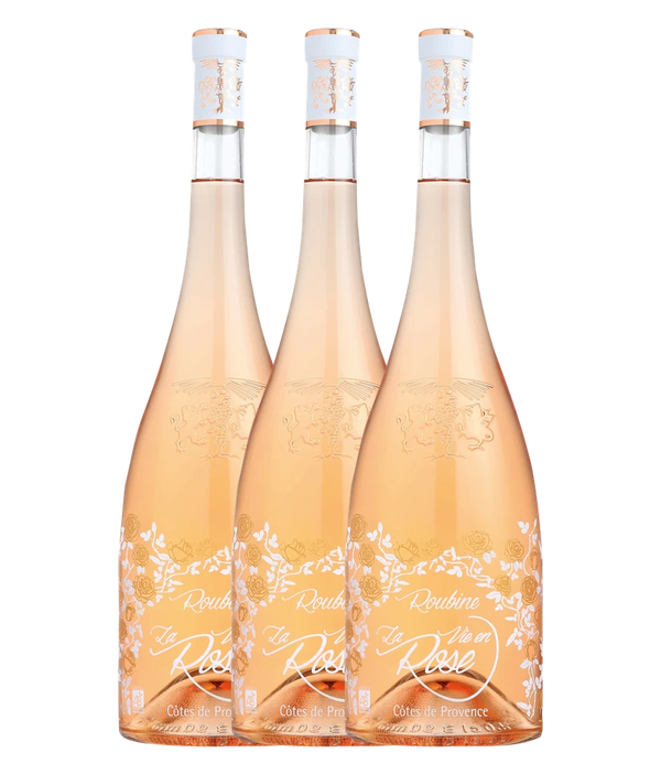 Château Roubine La Vie en Rose 2025 · 3er Édition Magnum (3 × 1,5 l) · Magnum home & wine
