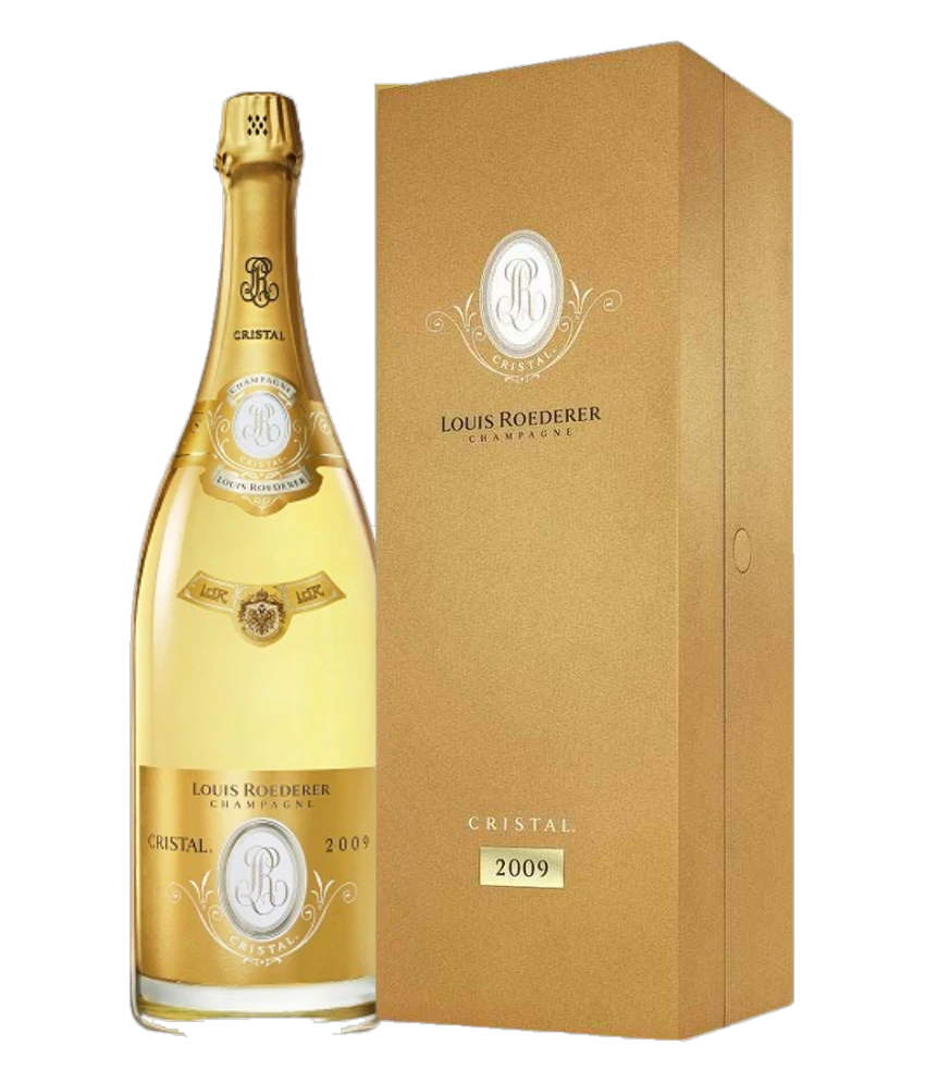 Louis Roederer Cristal Brut 2009 · Jeroboam 3,0 l · Premium-Geschenkbox · Magnum home & wine